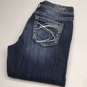 RETRO SILVER SUKI BOOTCUT JEANS 29x32 ⭐️